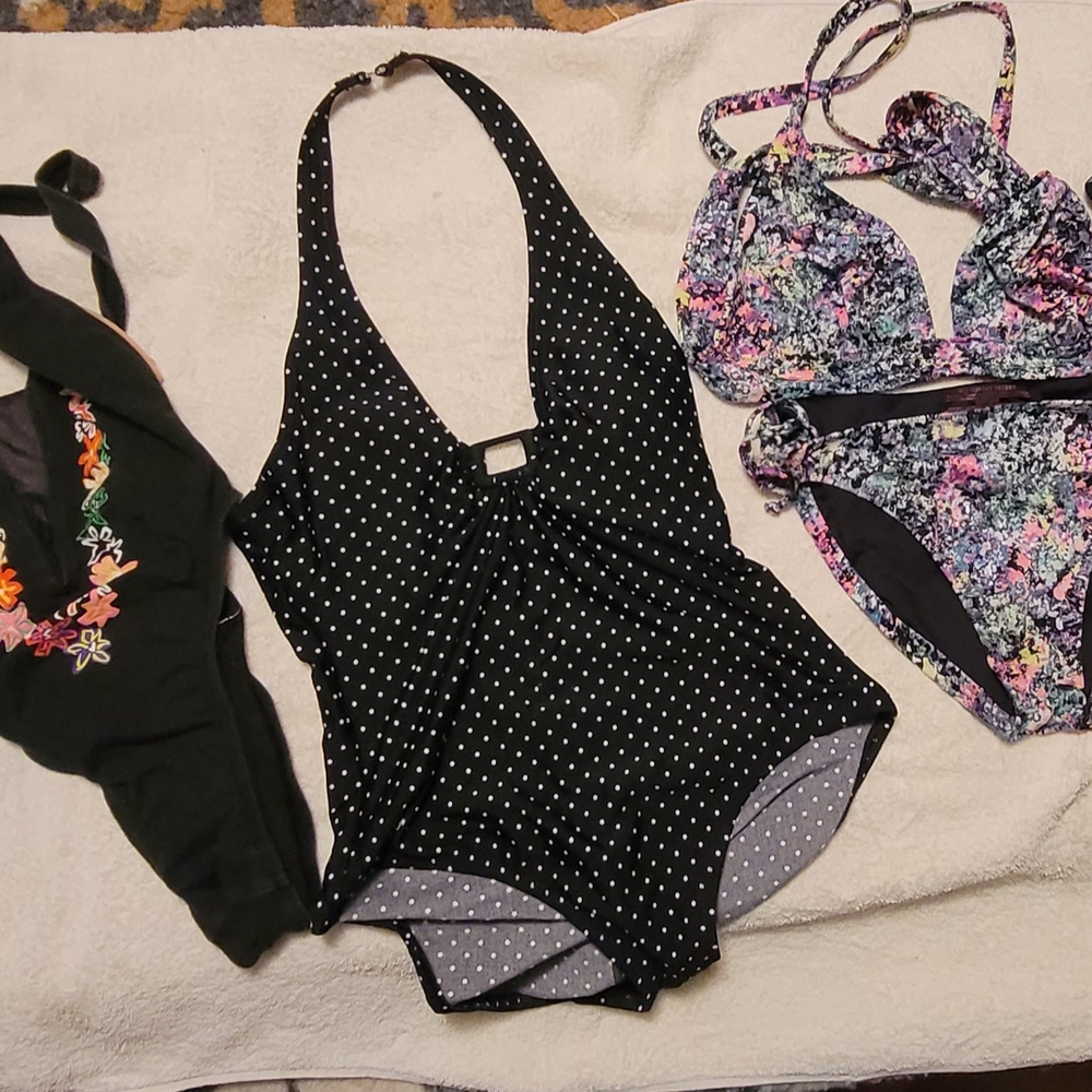 Polka Dot Kids One Piece Swimsuit